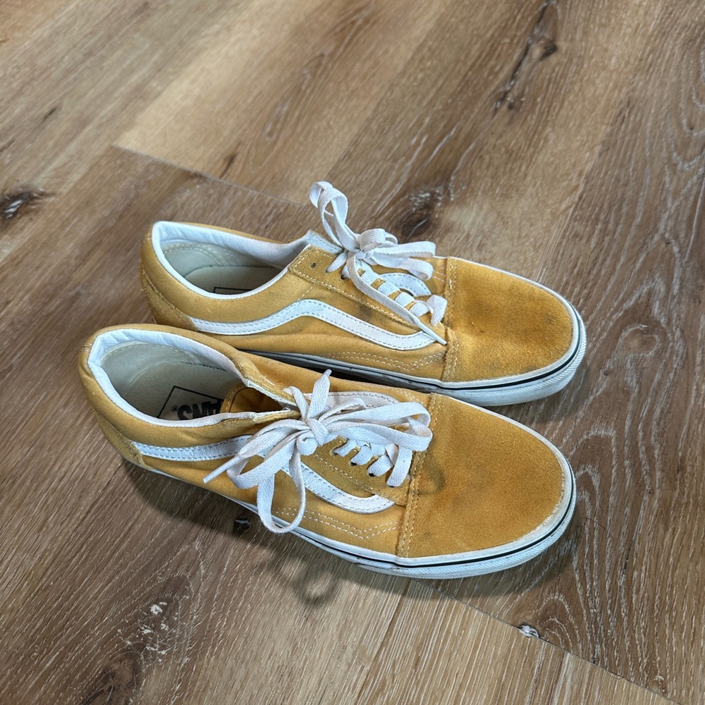 Mustard color vans